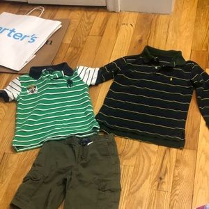 Polo lot 3 pieces boys size 7/small